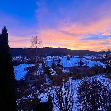 Panoramablick Mit Privatparkplatz, 2 Balkone Und 1,5 Baeder Apartman Titisee-Neustadt Kültér fotó