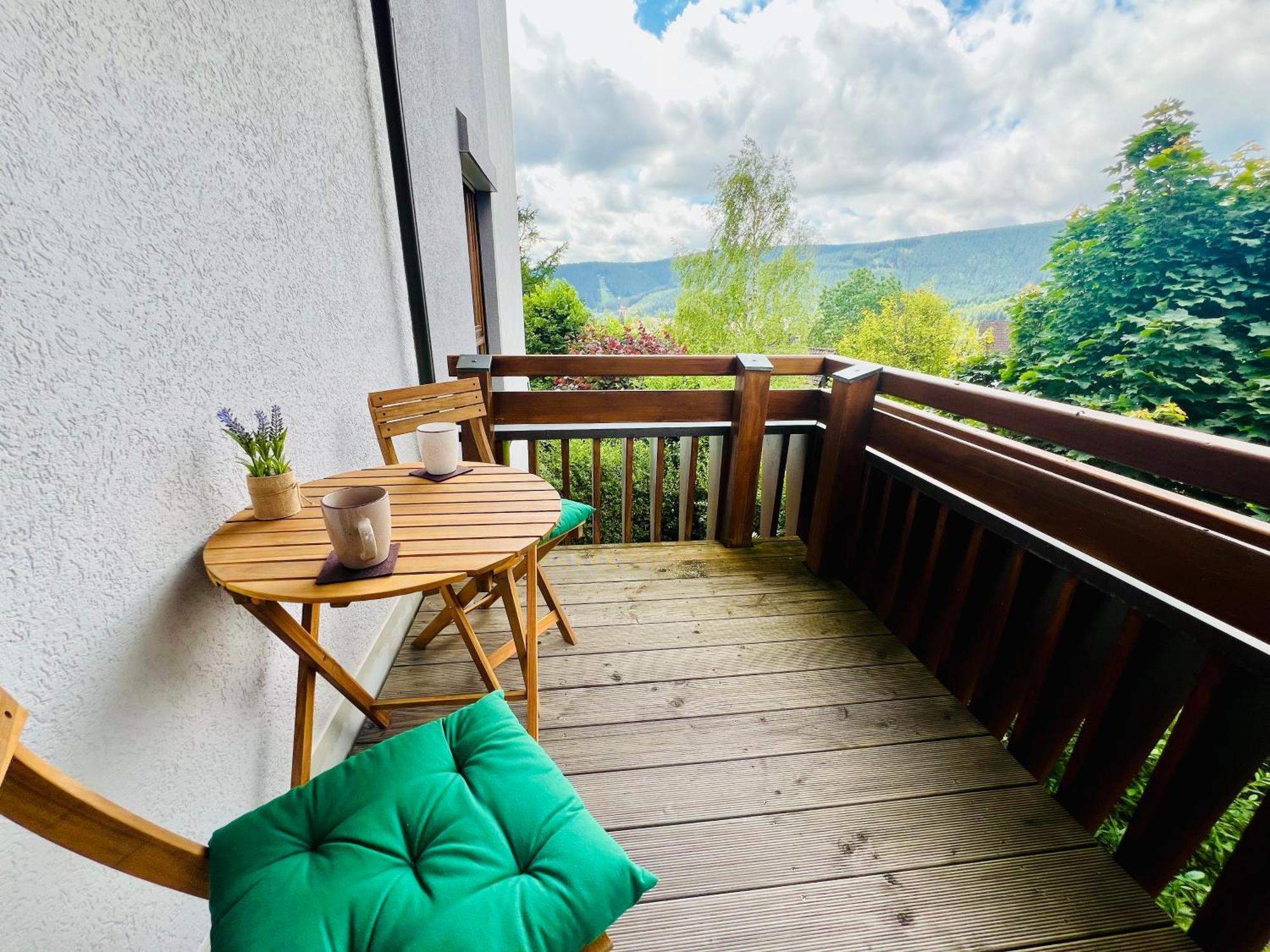 Panoramablick Mit Privatparkplatz, 2 Balkone Und 1,5 Baeder Apartman Titisee-Neustadt Kültér fotó