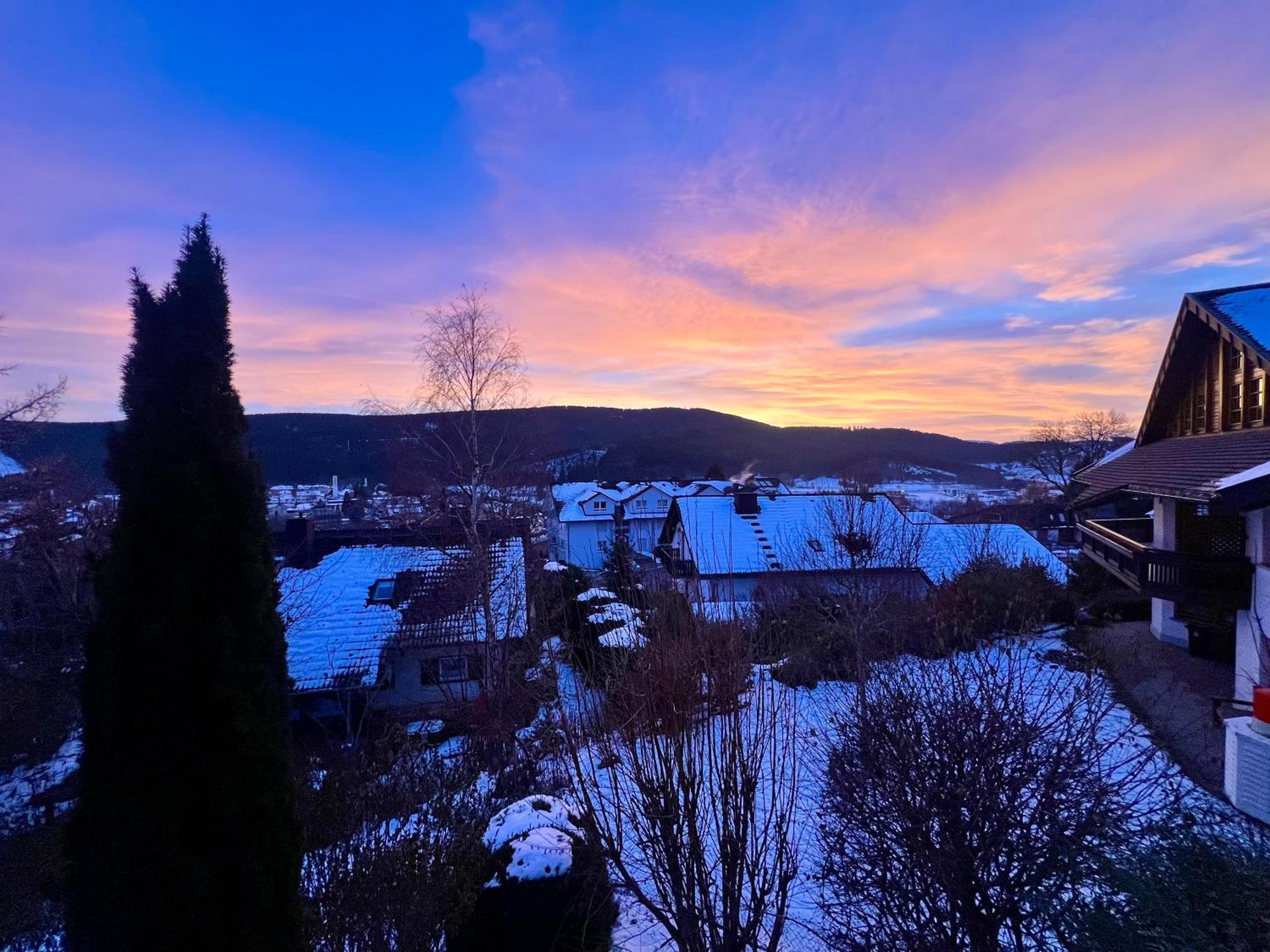 Panoramablick Mit Privatparkplatz, 2 Balkone Und 1,5 Baeder Apartman Titisee-Neustadt Kültér fotó